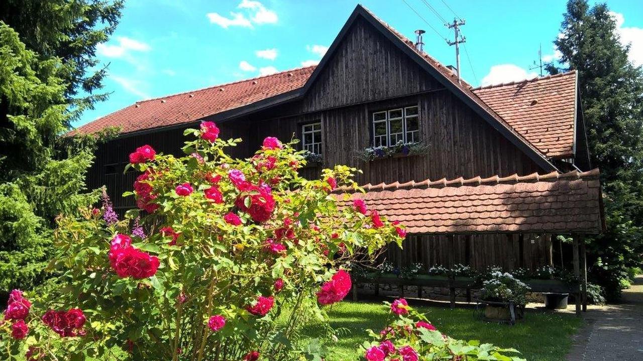 Apartament Albler-Nest Auf Hofgut Kuche Burladingen Zewnętrze zdjęcie